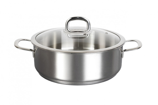Сотейник линии "Сафия" 3,1л.д.24см, со стекл.крышкой SF-STP3124G