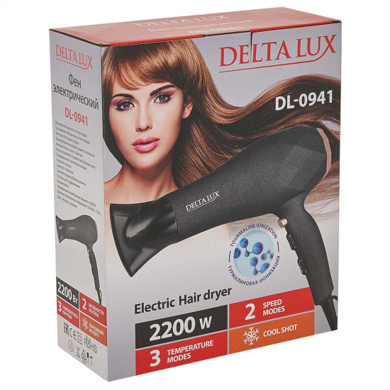 Фен DELTA LUX DL-0941