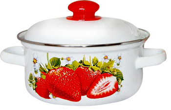 Кастрюля 1,5л 15084 АП2 "Сочная клубника"