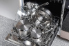 Кастрюля линии "Орион" 4,5 литра, диаметром 22 см, со стеклянной крышкой ORN-CA4522G 