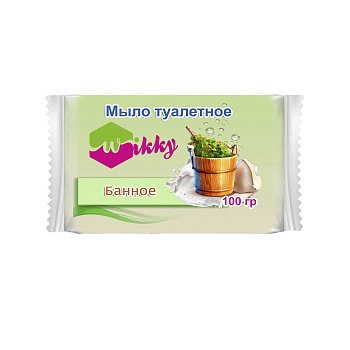 Мыло Банное 100гр Wikky 