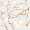 Гирлянда LED L-2-1 140л прозр.провод/соед. ТЕПЛЫЙ БЕЛЫЙ длина 11м х60
