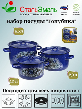 33 Набор №33 Голубика син. с зерн.