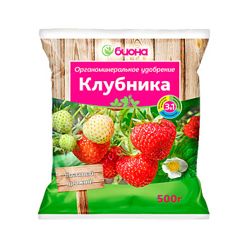 Удобрение органоминеральное 500гр Клубника БИОНА