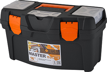 Ящик для инструментов "Master" 16" черный оранж BR6004,,