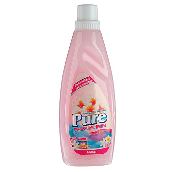 Кондиционер для белья 1,2л Тропические цветы Pure СТ-34