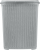 Корзина для белья Plast Team Melange 65л 463х406х507 мм серый шторм PT408011025 ,,