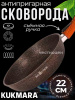Сковорода 220мм со съемной ручкой, ап "Гранит ультра индукционная"(Оригинальный) сгоиш222а 