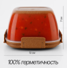 Контейнер для продуктов Sugar&Spice Wood герметичный 0,35л квадратный SE223910624,,