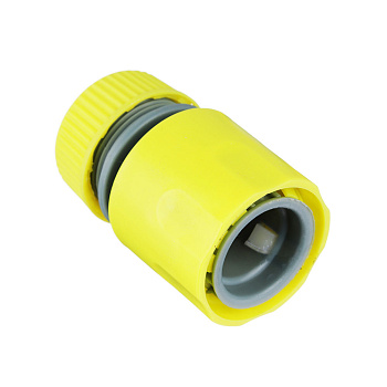 INBLOOM Коннектор для шланга d1/2" с аквастопом 160-029