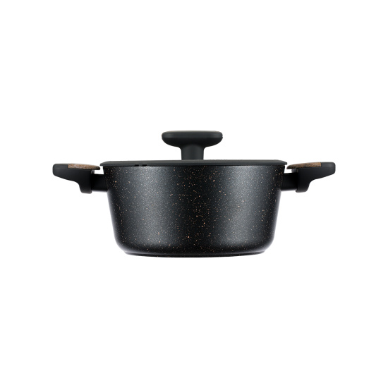 Кастрюля 3,2л с крышкой 22см Linea ALBERO (индукция) 62-1422