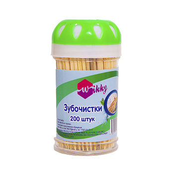 Зубочистки Wikky 200 шт.