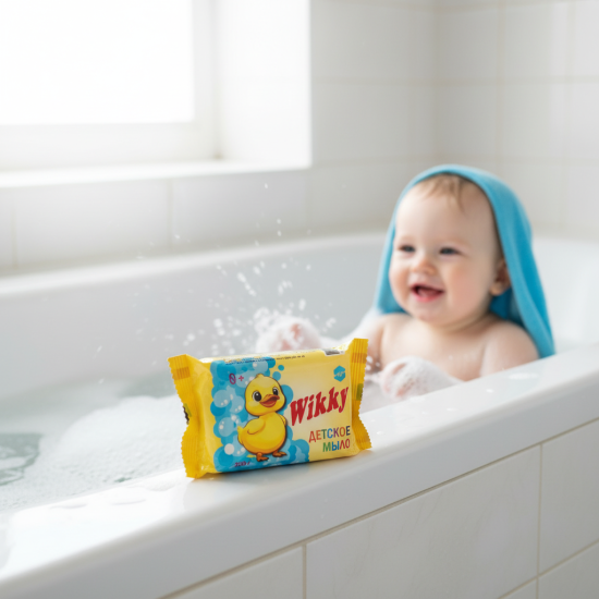 Мыло Детское 200гр Wikky 