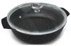 Жаровня со стекл. крышкой 4л «Neva Granite» NG6540