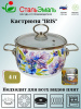 Кастрюля 4,0л сф. Ирис белосн 1SC205S