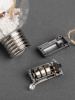 Набор елочных шаров "Зимний лес", d=8 см, 1 LED, 3 шт, от батареек, Т/БЕЛЫЙ   