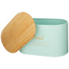 НАБОР AGNESS "MEADOW" 2 В 1  ХЛЕБНИЦА 10 Л 34*18*20 СМ,БАНКА ДЛЯ СЫПУЧИХ 1,1 Л 11*14 СМ3 (790-245)..
