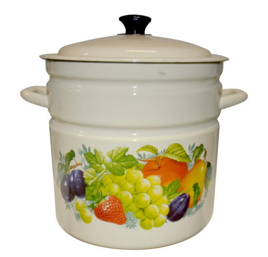 Кастрюля 12,0л цил. борт. 41804-242/6