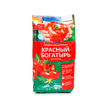 Удобрение органическое 1кг Красный богатырь БИОМАСТЕР