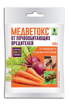 Средство Медветокс от медведки и муравьев100гр Техноэкспорт 01-473