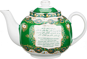 ЧАЙНИК LEFARD "СУРА ИХЛАС И АН-НАС" 1600 МЛ (КОР=12ШТ.) (86-1990)