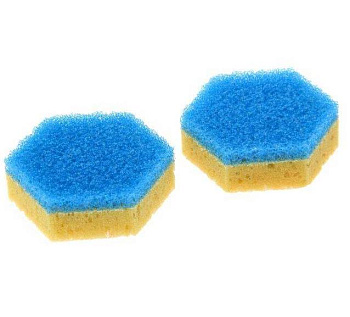 Губка бытовая TEFLON 2шт ГХ047 (уп.40шт)