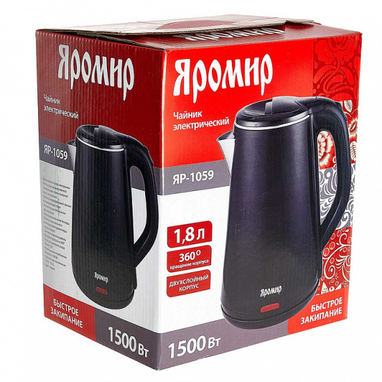 Чайник 1,8л электрический ЯР-1059