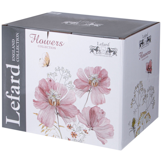 НАБОР ПОСУДЫ ОБЕДЕННОЙ LEFARD "FLOWERS" НА 4 ПЕР. 16 ПР. (КОР=2НАБ.) (577-202)
