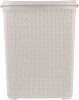 Корзина для белья Plast Team Melange 65л 463х406х507 мм молочный туман PT408011048,,