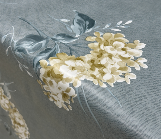 Клеенка Camelia 140 см арт. 609/2 Гортензии 14387