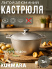 Кастрюля 3,0л литая высокая к30