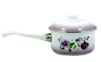 Кастрюля 1,0л 1607АП/4 Анютины глазки,,