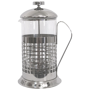 Чайник/кофейник (кофе-пресс) "Клетка" B511-1000ML (сталь)	(950064)