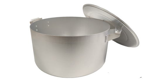 Кастрюля 30 л, 2 руч., мет./кр. Алюминий марки А5 14300