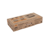 Подставка для обуви "Альфа 23" с сиденьем (Коричневый)(3-х полочная,60см),,