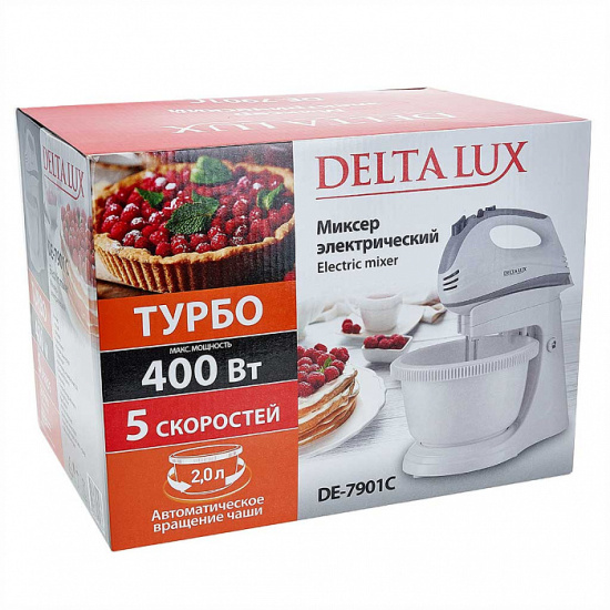 Миксер электрический DELTA LUX DE-7901С