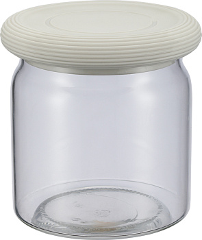 Банка для сыпучих продуктов 0,4л Linea Desco 74-713 ,,