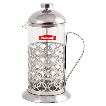 Чайник/кофейник (кофе-пресс) "Олимпия" Т046-1000ML (сталь)	(950093)