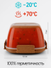 Контейнер для продуктов Sugar&Spice Wood герметичный 0,35л квадратный SE223910624,,