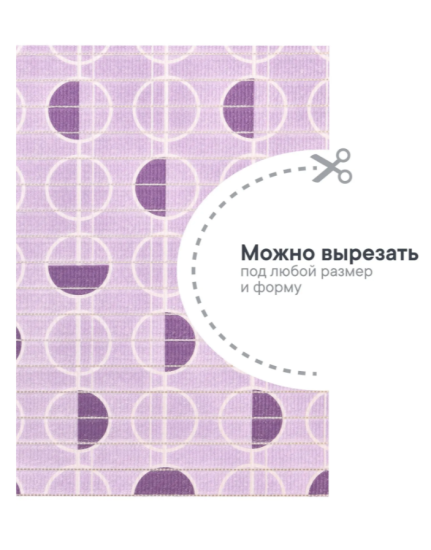 Коврик напольный из вспененного ПВХ "Виктория" 0,5х15 м 304LD 