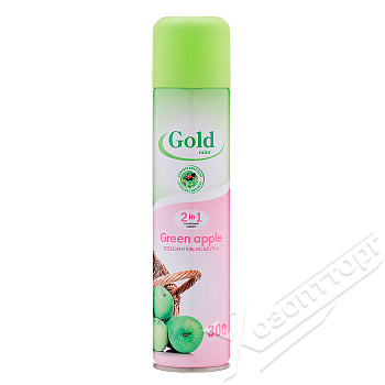 Освежитель воздуха 300мл Green apple  GOLD MINT 5-02.05.182.06