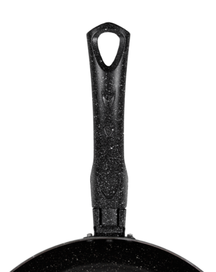 Сотейник 260 мм, 2 руч., б/кр, а/п. Easy Stone. Алюминий марки А5 6926152,,