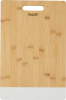Доска разд.прямоуг. вставка белый мрамор 39.5х26х1,2см Linea Bamboo 93-BM-9-01