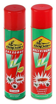 Дихлофос 300мл Варан Форте (зеленый) универсальный