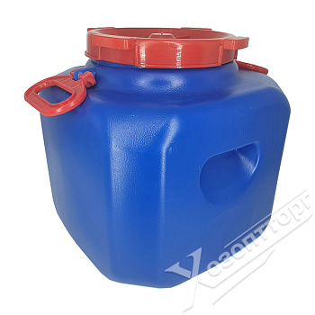 Бочка 30л квадратная цветная Дачная (10193062)