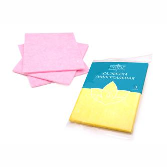 Салфетка 3шт. "Универсальная" СХ001 (уп.40шт)