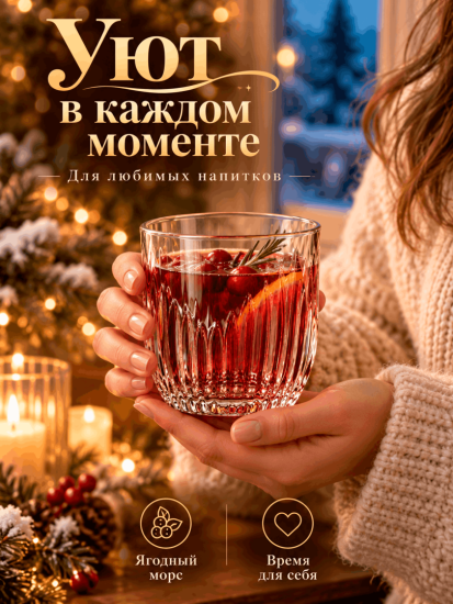 Набор стаканов 275мл 6шт. XM21A