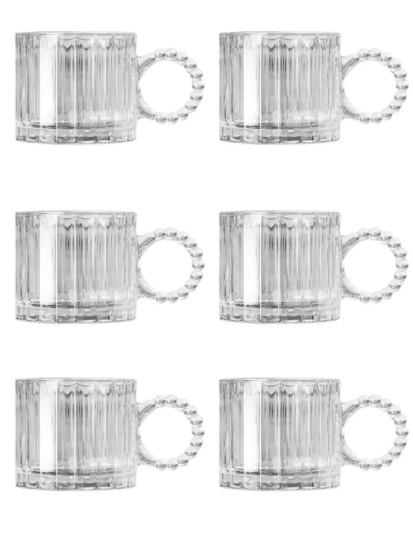 Набор кружек 260мл 6шт.YJZB-5806-4 OLS-675-3/OLS-675-1