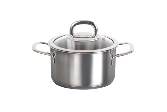 Кастрюля линии "Сафия"  1,5л. д.16см,со стекл.крышкой SF-CA1516G