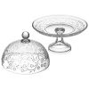 БЛЮДО СЕРВИРОВОЧНОЕ НА НОЖКЕ С КРЫШКОЙ "BLOSSOM" 19,5*21,5 СМ (691-161)